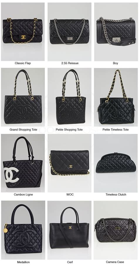 chanel perfume bag price|chanel bag names list.